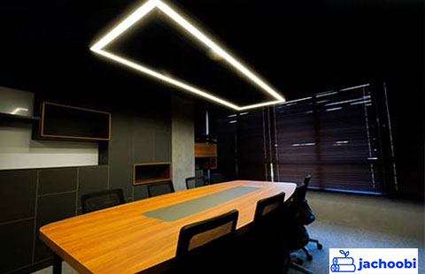 میز-تحریر-پایه-فلز-مشکی